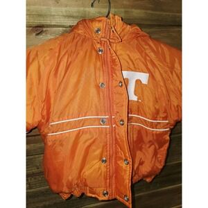 Vintage Youth Kids University of Tennessee Volunteer Puffer Jacket  Size 6